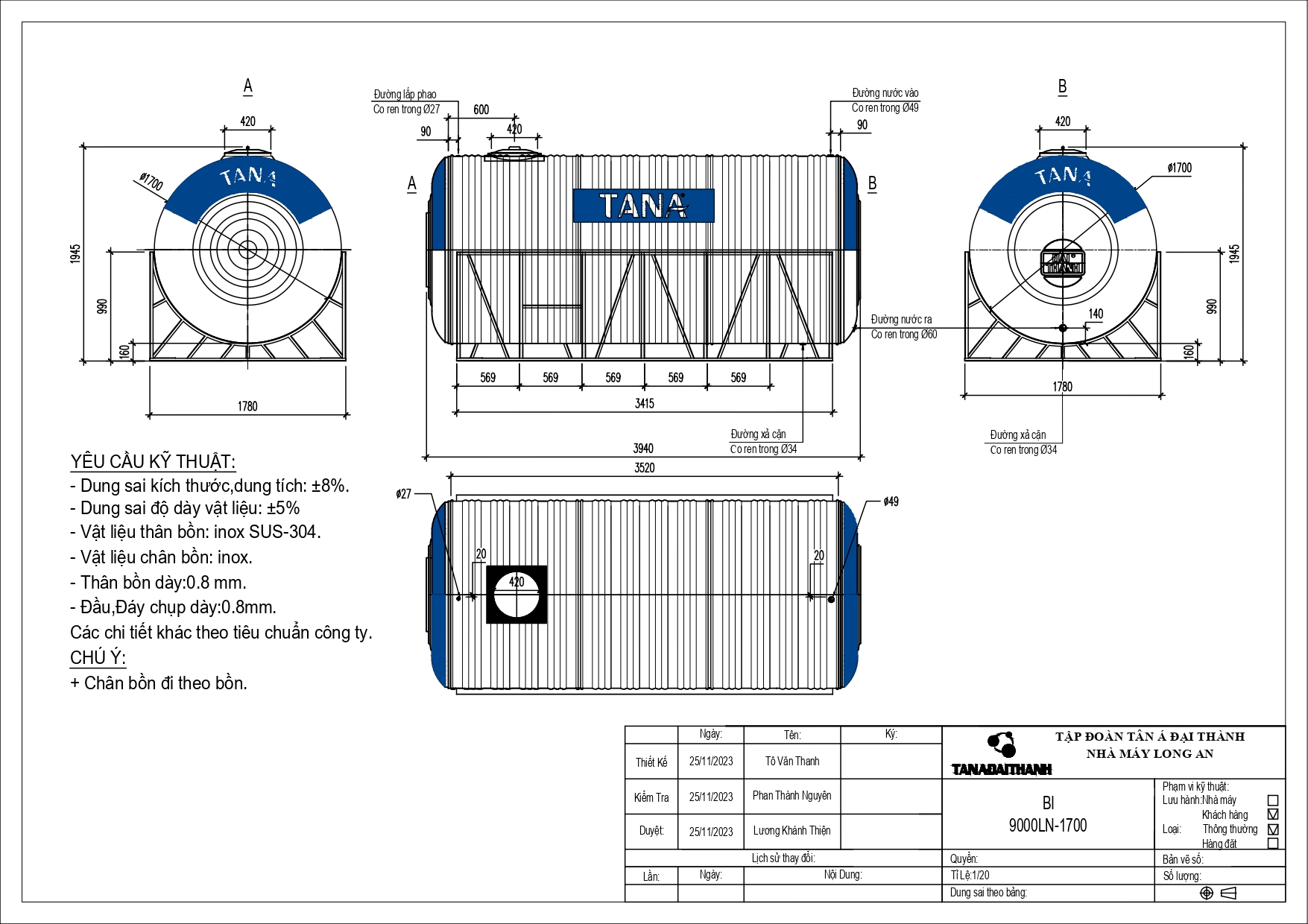 ban ve bon nuoc inox tan a 9000l ngang